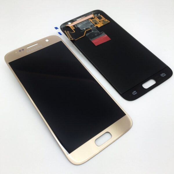 SAMSUNG G930F Galaxy S7 - LCD + Touch Gold Original Service Pack