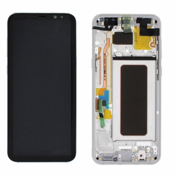 SAMSUNG G955F Galaxy S8 Plus - LCD & Touch Silver Original Service Pack