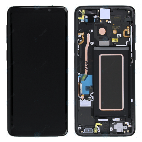 SAMSUNG G960F Galaxy S9 - LCD + Touch Black Original Service Pack