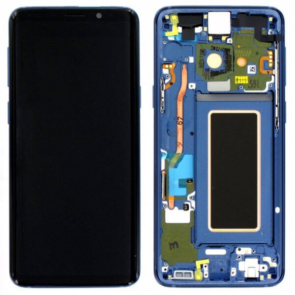 SAMSUNG G960F Galaxy S9 - LCD + Touch Blue Original Service Pack