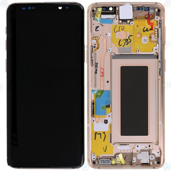 SAMSUNG G960F Galaxy S9 - LCD + Touch Gold Original Service Pack