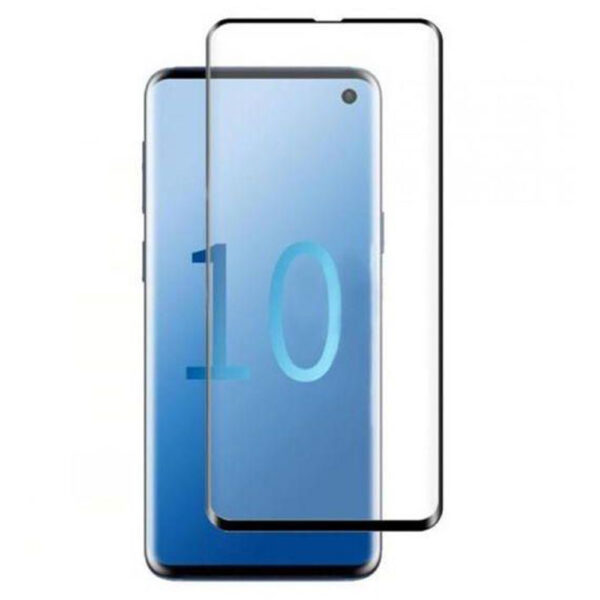SAMSUNG G970 Galaxy S10e - TEMPERED GLASS 9H Hardness 0,3mm 5D FULL GLUE ΜΑΥΡΟ