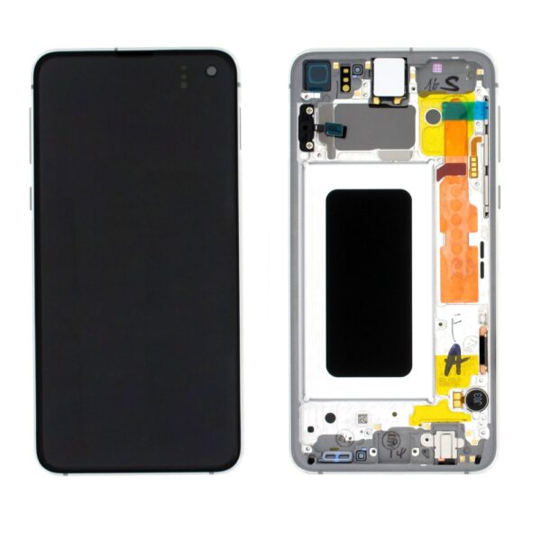 SAMSUNG G970F Galaxy S10e - LCD + Touch Prism Silver Original Service Pack