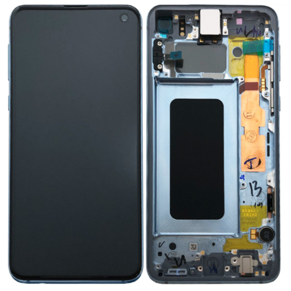 SAMSUNG G973F Galaxy S10 - LCD + Touch Prism Blue Original Service Pack