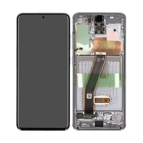 SAMSUNG G980F Galaxy S20 / G981B Galaxy S20 5G - LCD + Touch Cosmic Grey Original Service Pack