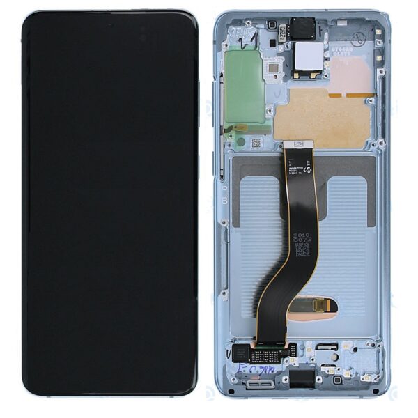SAMSUNG G985F Galaxy S20 Plus / S20 Plus 5G- LCD + Touch Cloud Blue Original Service Pack
