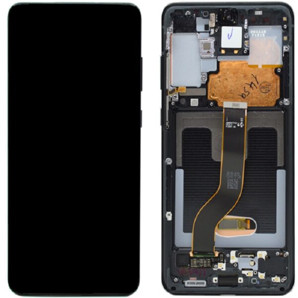 SAMSUNG G985F Galaxy S20 Plus / S20 Plus 5G - LCD + Touch Cosmic Black Original Service Pack