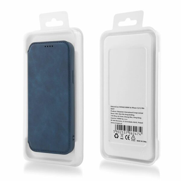 SAMSUNG G996B Galaxy S21 Plus - ΘΗΚΗ BOOK STYLE VINTAGE ΜΑΓΝΗΤΙΚΗ ΜΠΛΕ