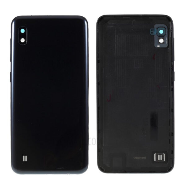 SAMSUNG Galaxy A10 - Battery cover Black Original