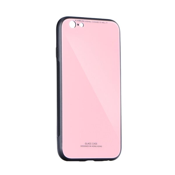 SAMSUNG Galaxy A10 - ΘΗΚΗ ΣΙΛΙΚΟΝΗΣ GLASS PINK