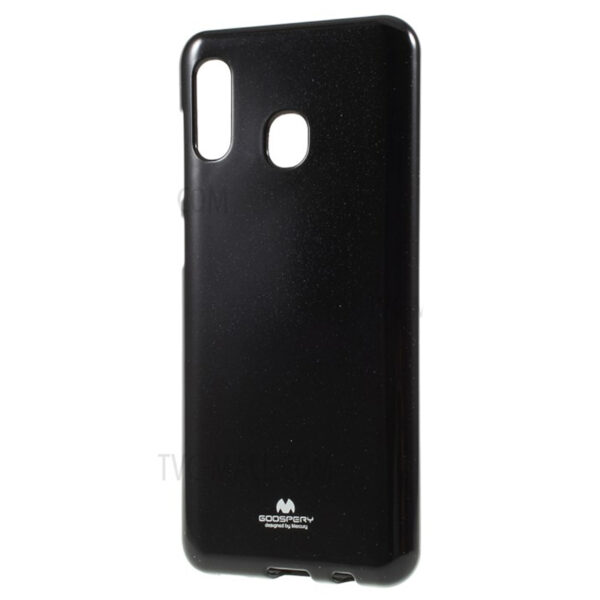 SAMSUNG Galaxy A30 - ΘΗΚΗ ΣΙΛΙΚΟΝΗΣ MERCURY JELLY ΜΑΥΡΗ