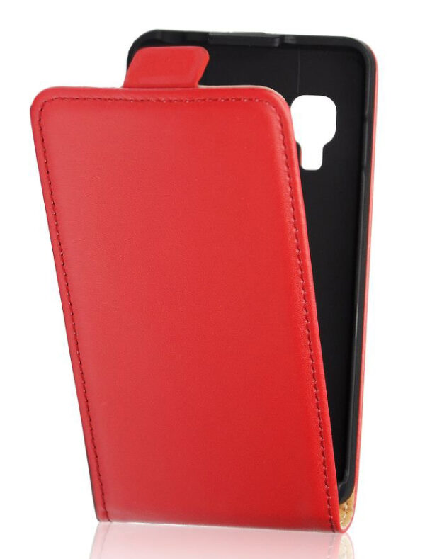 SAMSUNG Galaxy A5 - ΘΗΚΗ ΔΕΡΜΑΤΙΝΗ POCKET FLIP ΚΟΚΚΙΝΗ