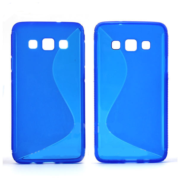 SAMSUNG Galaxy A5 - ΘΗΚΗ ΣΙΛΙΚΟΝΗΣ S-CASE ΜΠΛΕ