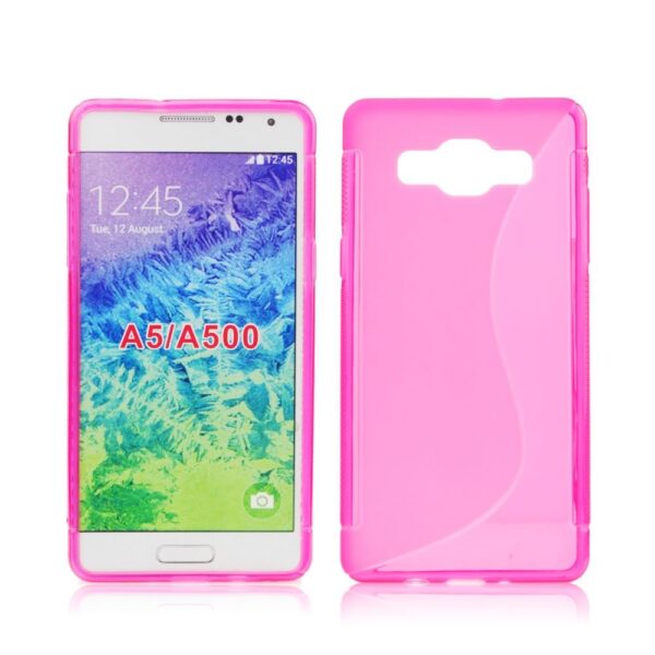 SAMSUNG Galaxy A5 - ΘΗΚΗ ΣΙΛΙΚΟΝΗΣ S-CASE ΡΟΖ