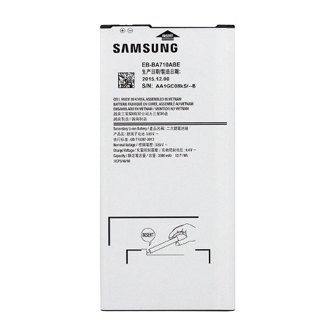SAMSUNG Galaxy A7 (2016) - ORIGINAL BATTERY EB-BA710ABE 3300 mAh LI-ION BULK