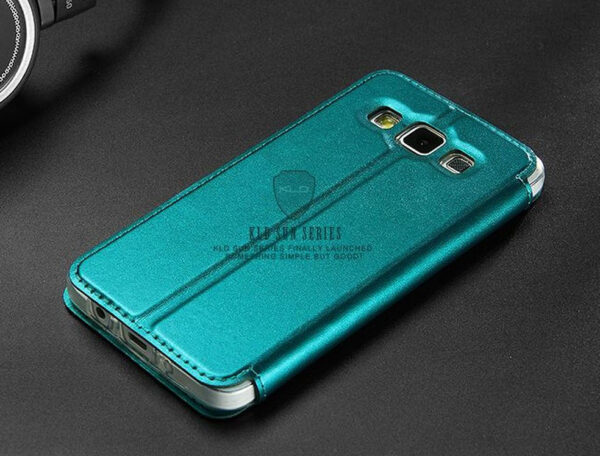 SAMSUNG Galaxy A7 - ΘΗΚΗ KLD SUN BOOK STYLE  ΜΕ ΠΑΡΑΘΥΡΟ, ΠΡΑΣΙΝΗ
