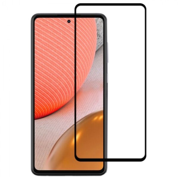 SAMSUNG Galaxy A72 / A72 5G - TEMPERED GLASS 9H Hardness 0,3mm 5D FULL GLUE ΜΑΥΡΟ