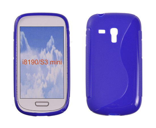 SAMSUNG Galaxy AS3 Mini - ΘΗΚΗ ΣΙΛΙΚΟΝΗΣ S-CASE ΜΠΛΕ