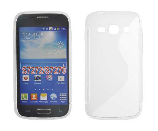 SAMSUNG Galaxy Ace 35 - ΘΗΚΗ ΣΙΛΙΚΟΝΗΣ S-CASE ΔΙΑΦΑΝΗ