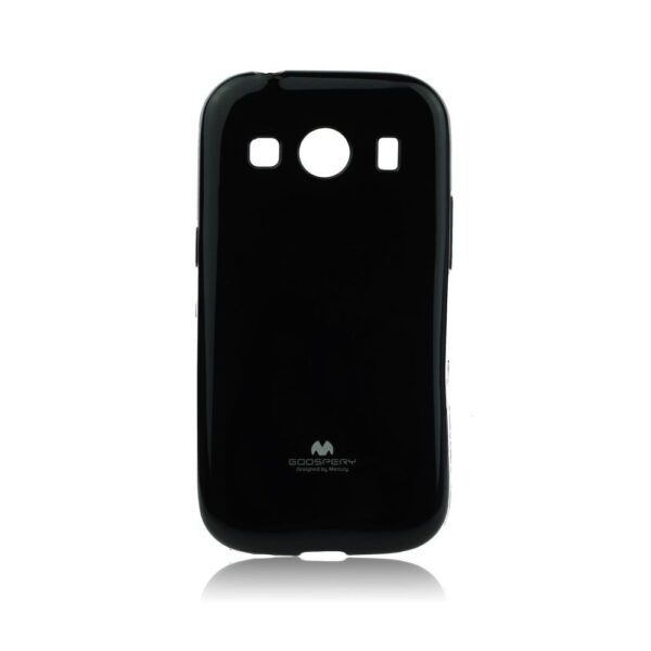 SAMSUNG Galaxy Ace 4 LTE - ΘΗΚΗ ΣΙΛΙΚΟΝΗΣ MERCURY JELLY ΜΑΥΡΗ