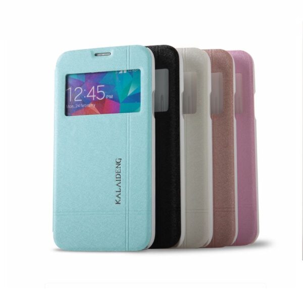 SAMSUNG Galaxy Core 2 - ΘΗΚΗ KLD ICELAND II BOOK STYLE ΜΕ ΠΑΡΑΘΥΡΟ, ΓΑΛΑΖΙΑ