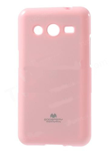 SAMSUNG Galaxy Core 2 - ΘΗΚΗ ΣΙΛΙΚΟΝΗΣ MERCURY JELLY ΡΟΖ