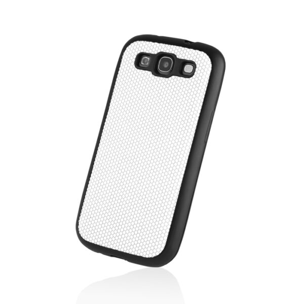SAMSUNG Galaxy Core 2 - ΘΗΚΗ ΣΙΛΙΚΟΝΗΣ SPACE CASE ΑΣΠΡΗ
