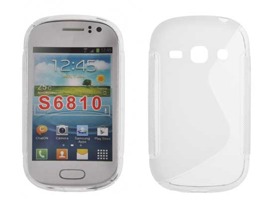 SAMSUNG Galaxy Fame - ΘΗΚΗ ΣΙΛΙΚΟΝΗΣ S-CASE ΔΙΑΦΑΝΗ