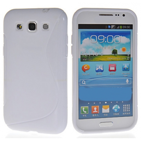 SAMSUNG Galaxy Grand Neo - ΘΗΚΗ  ΣΙΛΙΚΟΝΗΣ S-CASE ΑΣΠΡΗ