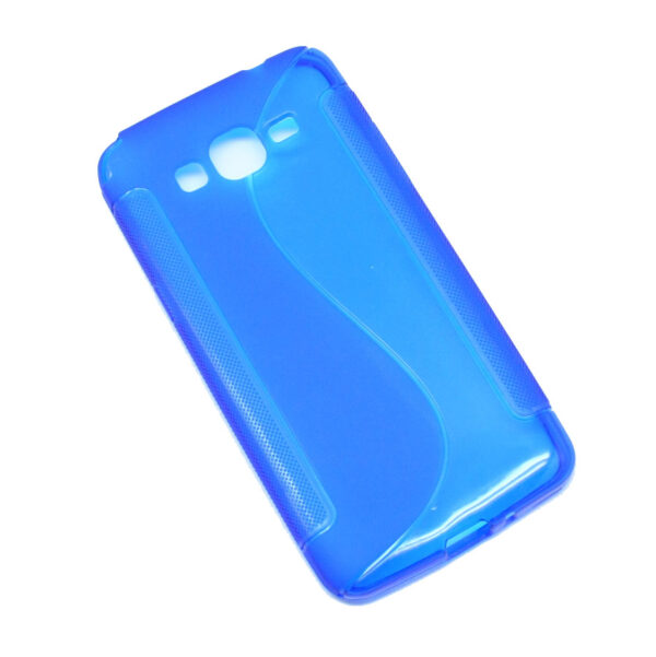 SAMSUNG Galaxy Grand Prime - ΘΗΚΗ ΣΙΛΙΚΟΝΗΣ S-CASE ΜΠΛΕ