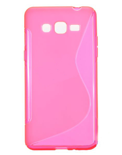 SAMSUNG Galaxy Grand Prime - ΘΗΚΗ ΣΙΛΙΚΟΝΗΣ S-CASE ΡΟΖ