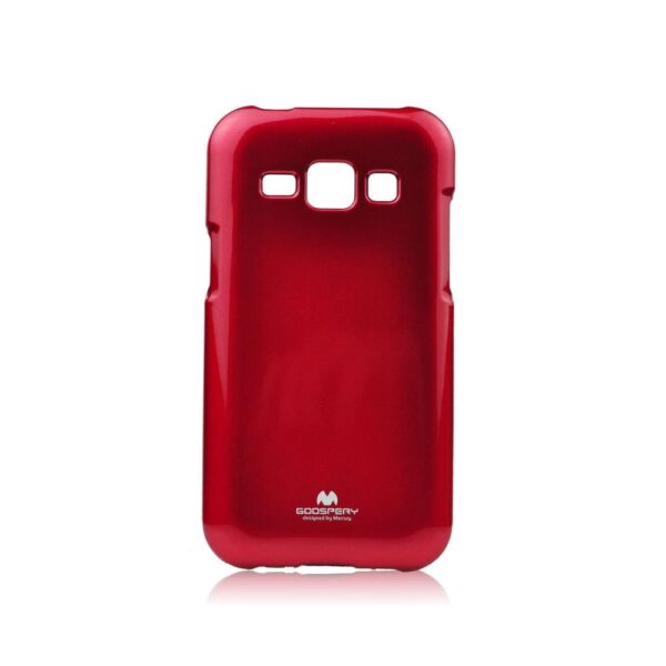 SAMSUNG Galaxy J1 - ΘΗΚΗ ΣΙΛΙΚΟΝΗΣ MERCURY JELLY ΚΟΚΚΙΝΗ