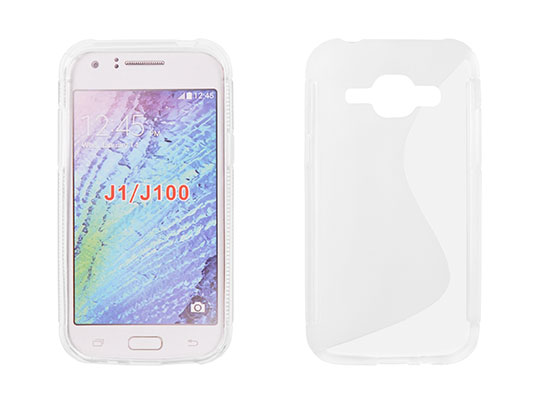 SAMSUNG Galaxy J1 - ΘΗΚΗ ΣΙΛΙΚΟΝΗΣ S-CASE ΔΙΑΦΑΝΗ