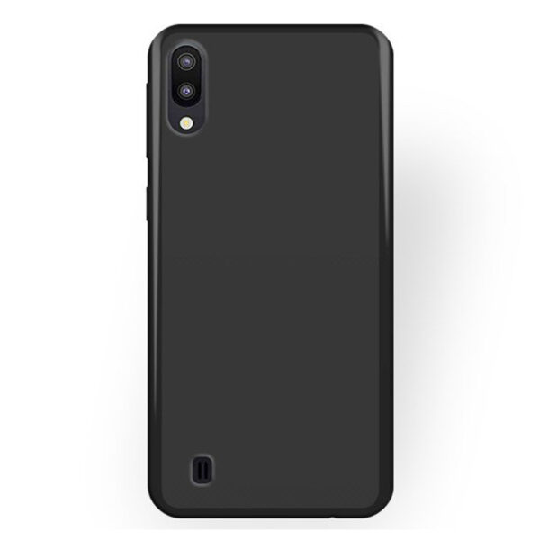 SAMSUNG Galaxy M10 - ΘΗΚΗ ΣΙΛΙΚΟΝΗΣ MAT ΜΑΥΡΗ