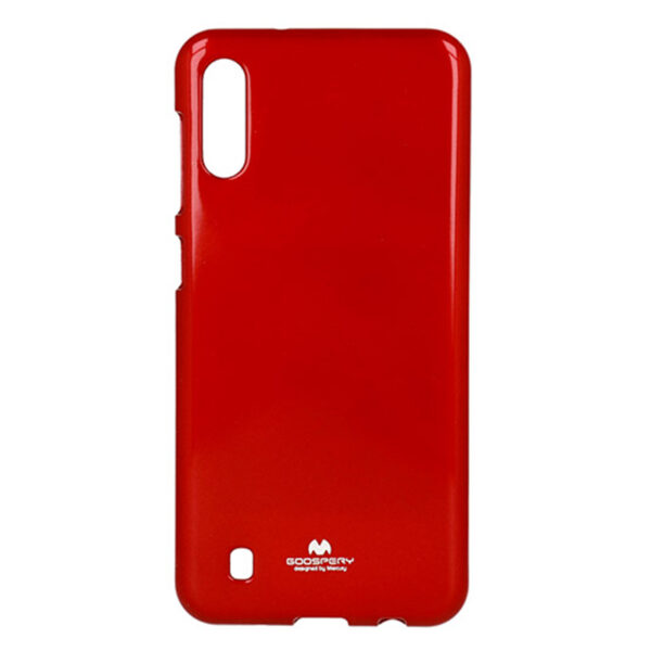 SAMSUNG Galaxy M10 - ΘΗΚΗ ΣΙΛΙΚΟΝΗΣ MERCURY JELLY ΚΟΚΚΙΝΗ