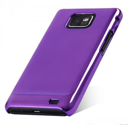 SAMSUNG Galaxy S2 - ΘΗΚΗ ΣΙΛΙΚΟΝΗΣ S-CASE ΜΩΒ