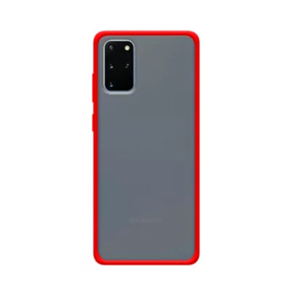 SAMSUNG Galaxy S20 Plus - ΘΗΚΗ ΣΙΛΙΚΟΝΗΣ MERCURY PEACH GARDEN BUMPER RED