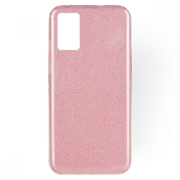 SAMSUNG Galaxy S20 Plus - ΘΗΚΗ ΣΙΛΙΚΟΝΗΣ SHINING ΡΟΖ