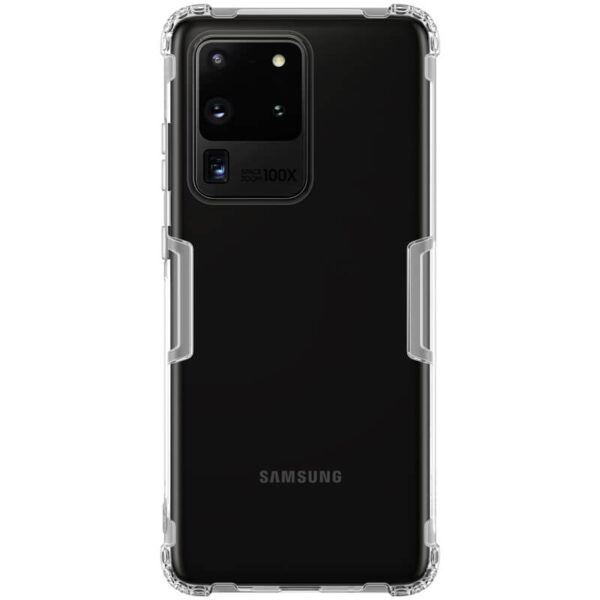 SAMSUNG Galaxy S20 Ultra - ΘΗΚΗ ΣΙΛΙΚΟΝΗΣ NILKIN NATURE ΔΙΑΦΑΝΗ