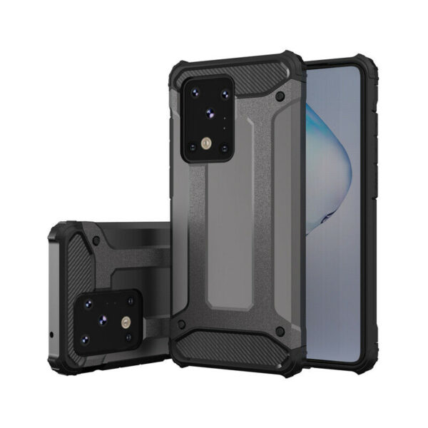 SAMSUNG Galaxy S20 Ultra - ΘΗΚΗ ΣΙΛΙΚΟΝΗΣ TPU ARMOR ΜΑΥΡΗ