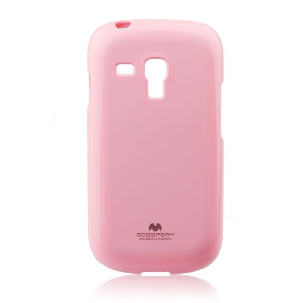 SAMSUNG Galaxy S3 Mini - ΘΗΚΗ ΣΙΛΙΚΟΝΗΣ MERCURY JELLY ΡΟΖ