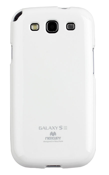 SAMSUNG Galaxy S3 - ΘΗΚΗ ΣΙΛΙΚΟΝΗΣ MERCURY JELLY ΑΣΠΡΗ