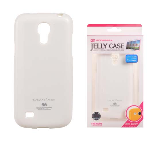 SAMSUNG Galaxy S4 Mini - ΘΗΚΗ ΣΙΛΙΚΟΝΗΣ MERCURY JELLY ΑΣΠΡΗ