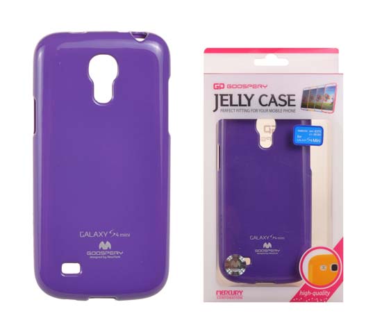 SAMSUNG Galaxy S4 Mini - ΘΗΚΗ ΣΙΛΙΚΟΝΗΣ MERCURY JELLY ΜΩΒ