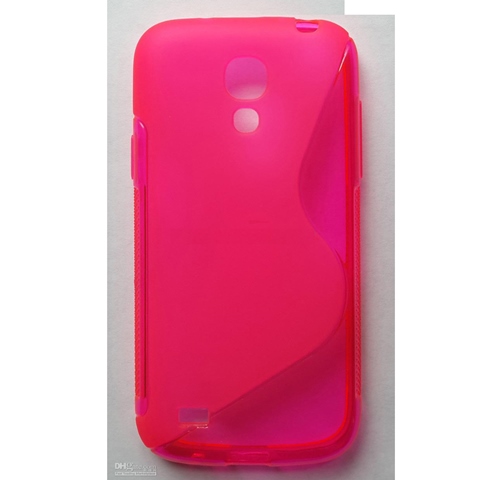 SAMSUNG Galaxy S4 Mini - ΘΗΚΗ ΣΙΛΙΚΟΝΗΣ S-CASE ΡΟΖ