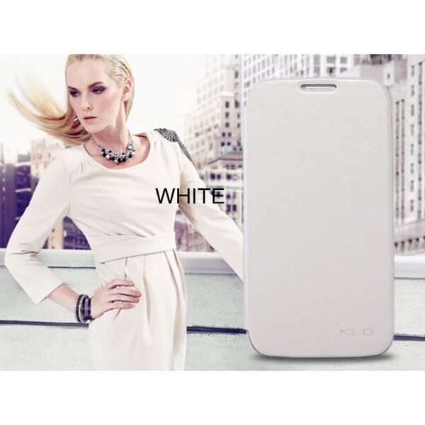 SAMSUNG Galaxy S4 - ΘΗΚΗ KLD ENLAND BOOK STYLE ΑΣΠΡΗ