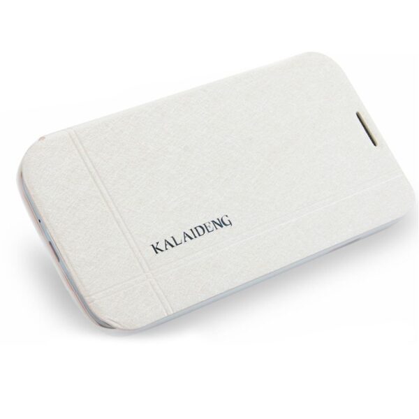 SAMSUNG Galaxy S4 - ΘΗΚΗ KLD ICELAND BOOK STYLE ΑΣΠΡΗ
