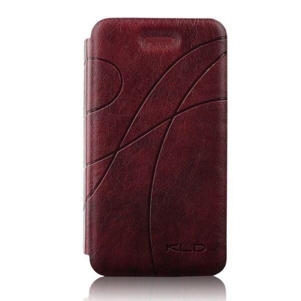SAMSUNG Galaxy S4 - ΘΗΚΗ KLD OSCAR II BOOK STYLE ΜΠΟΡΝΤΩ