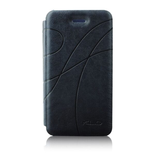 SAMSUNG Galaxy S4 - ΘΗΚΗ KLD OSCAR II BOOK STYLE ΣΚΟΥΡΟ ΜΠΛΕ