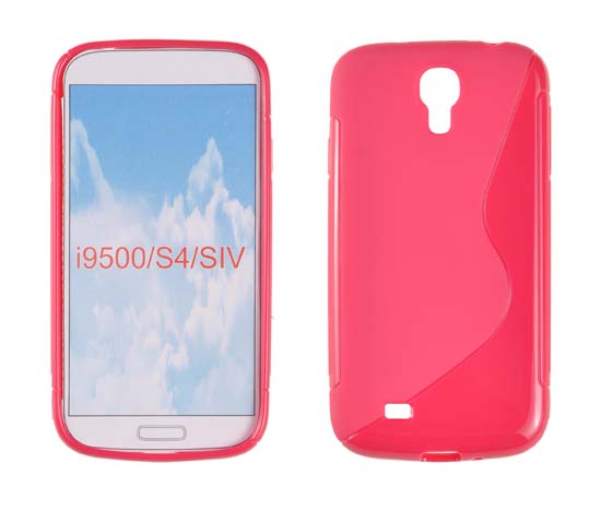 SAMSUNG Galaxy S4 - ΘΗΚΗ ΣΙΛΙΚΟΝΗΣ S-CASE ΡΟΖ